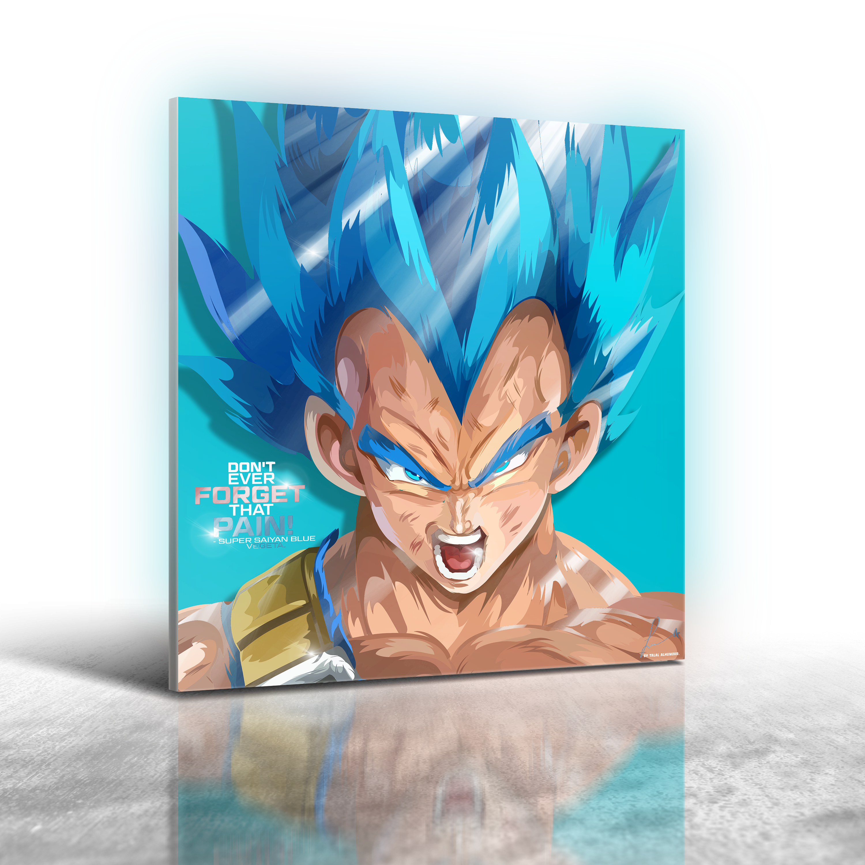 Dragon Ball - Vegeta Super Saiyan Blue