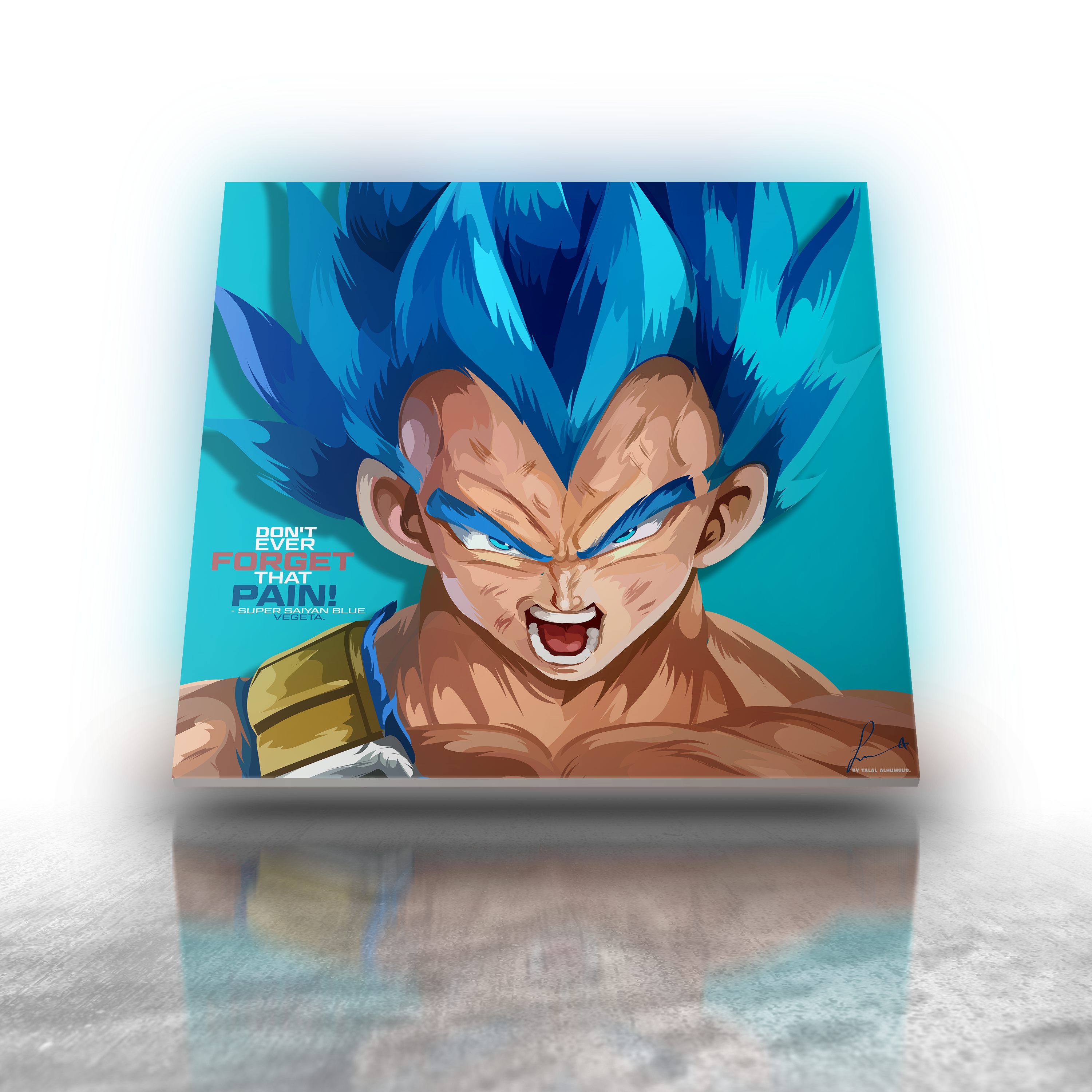 Dragon Ball - Vegeta Super Saiyan Blue